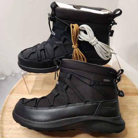 Keen Uneek SNK Chukka II – Women’s 9.5 Black Waterproof Boots - Picture 2 of 11